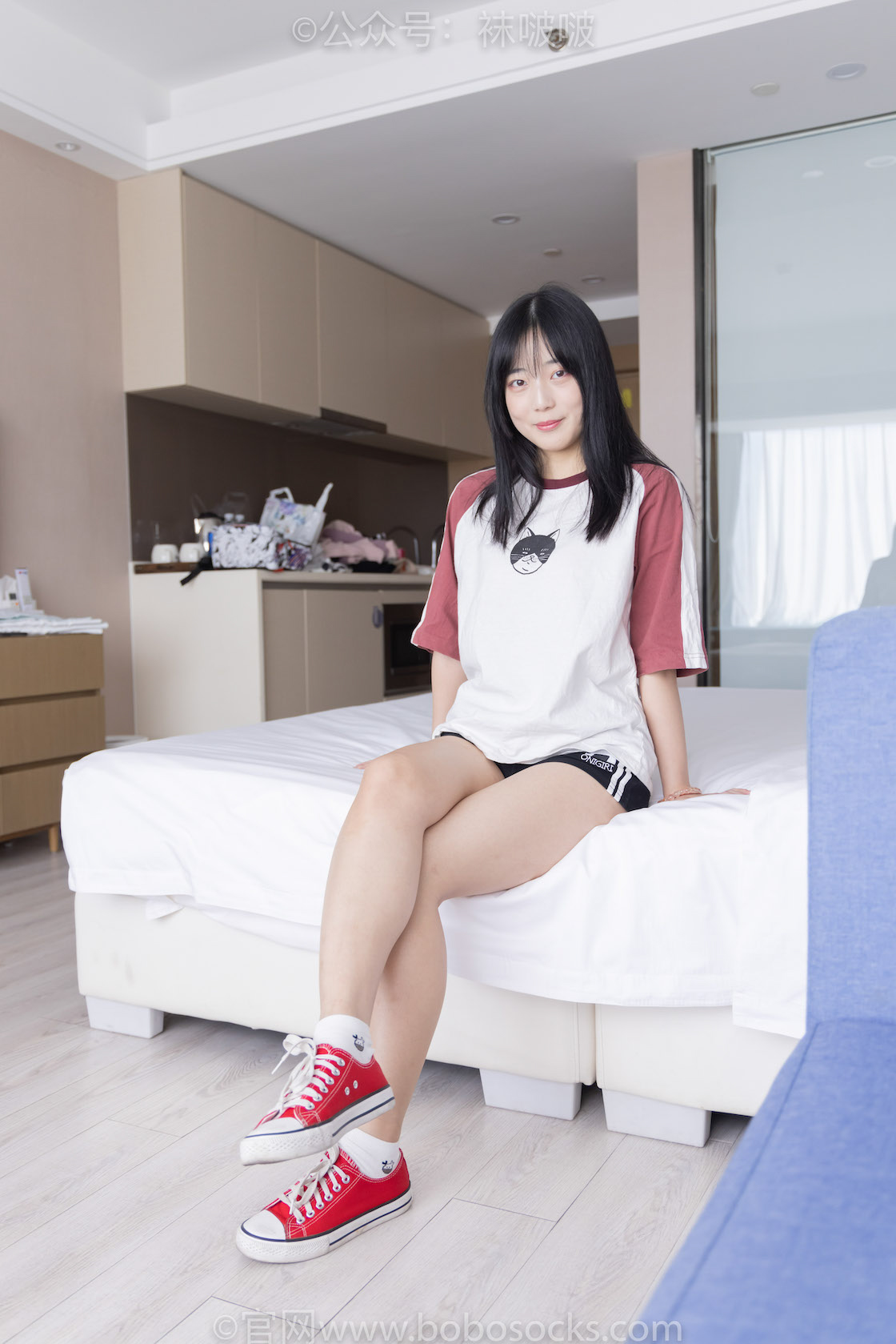 袜啵啵  036期：菠萝-帆布鞋、白棉袜、裸足-4.jpg